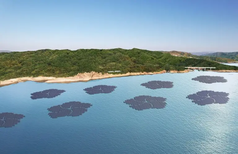 임하댐_태양광발전소 조감도 (사진=OCI파워)