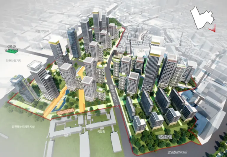 목동14단지 재건축 조성 예시도 (사진=서울시)