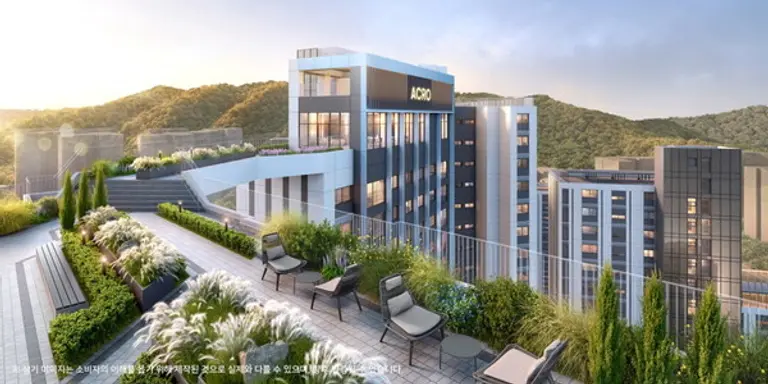 아크로 리츠카운티 부분 투시도