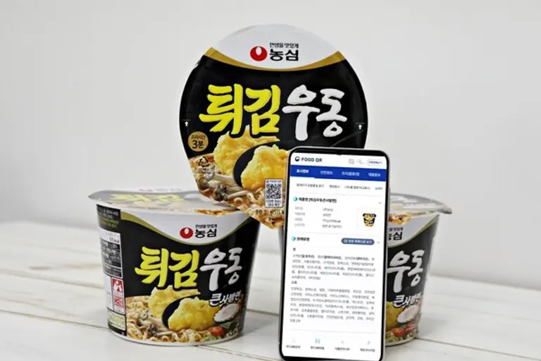 농심, 손쉬운 식품정보 확인 위한 ‘푸드QR’ 도입