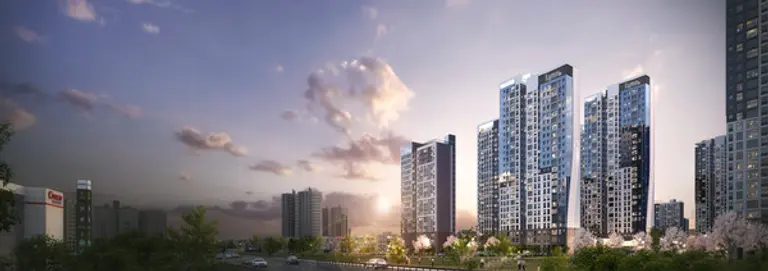 상봉역4구역 가로주택정비사업 ‘Lynn.에디션514’ 투시도 (사진제공=우미건설)