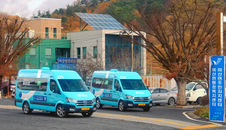 현대차는 보령시에서 셔클 플랫폼 기반 공공교통 서비스 ‘불러보령’를 시작했다.