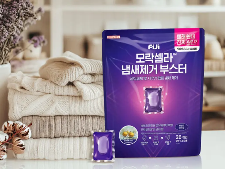 LG생활건강의 피지 모락셀라 냄새제거부스터 신제품 