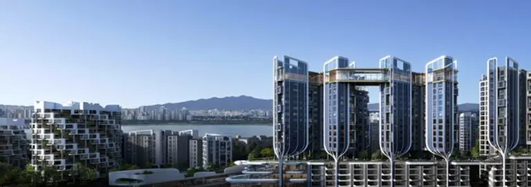 한남4구역 래미안 글로우힐즈 한남 파인트리 타워 주경 (사진제공=삼성물산)