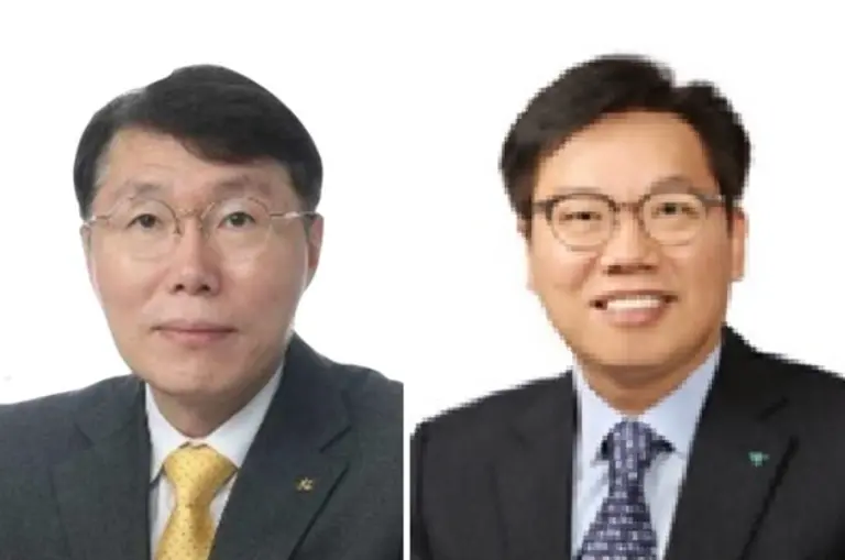 왼쪽부터 김재관 KB금융 부사장과 박종무 하나금융 부사장 [출처: 각 사]