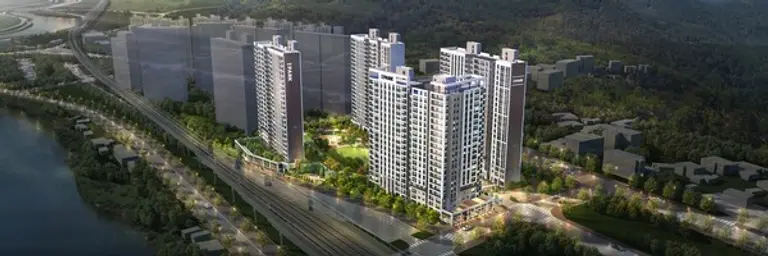 곤지암역 센트럴 아이파크 투시도 (사진=HDC현대산업개발)