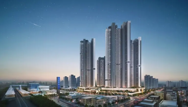 ‘청주테크노폴리스 하트리움 더 메트로’ 투시도 (사진=디케이테크노피에프브이)