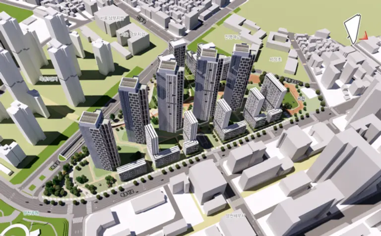 목동 8단지 조성 예시도 (출처=서울시)