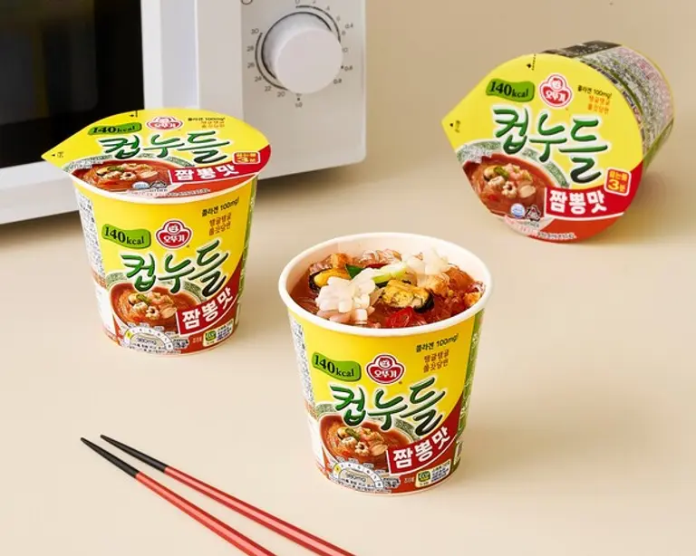 오뚜기 컵누들 짬뽕맛 연출컷