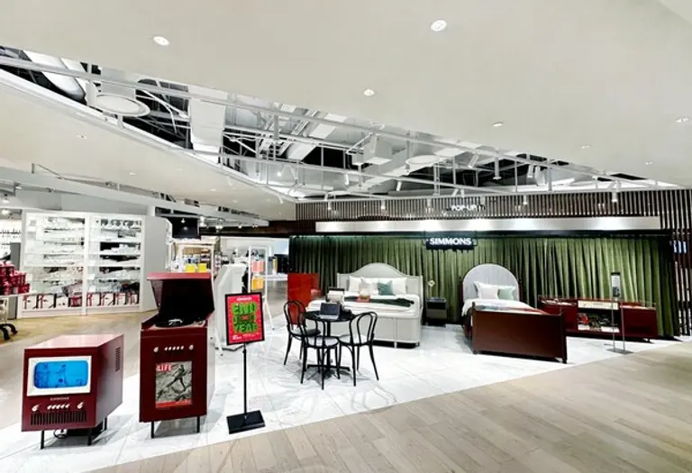 서울 압구정동 현대백화점 본점에 문을 연 시몬스 뷰티레스트 팝업 매장 (사진제공=시몬스)