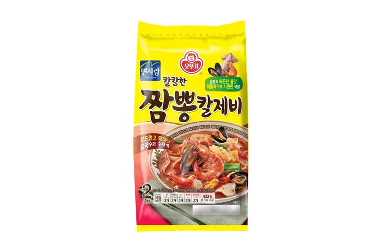 오뚜기 짬뽕칼제비 시뮬컷. (사진=오뚜기)