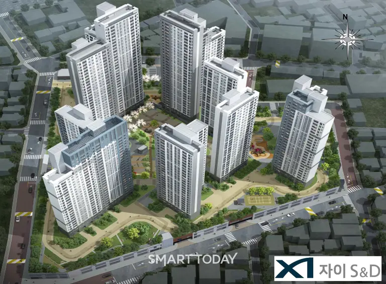 대구감삼동 조감도 (사진=자이에스앤디)