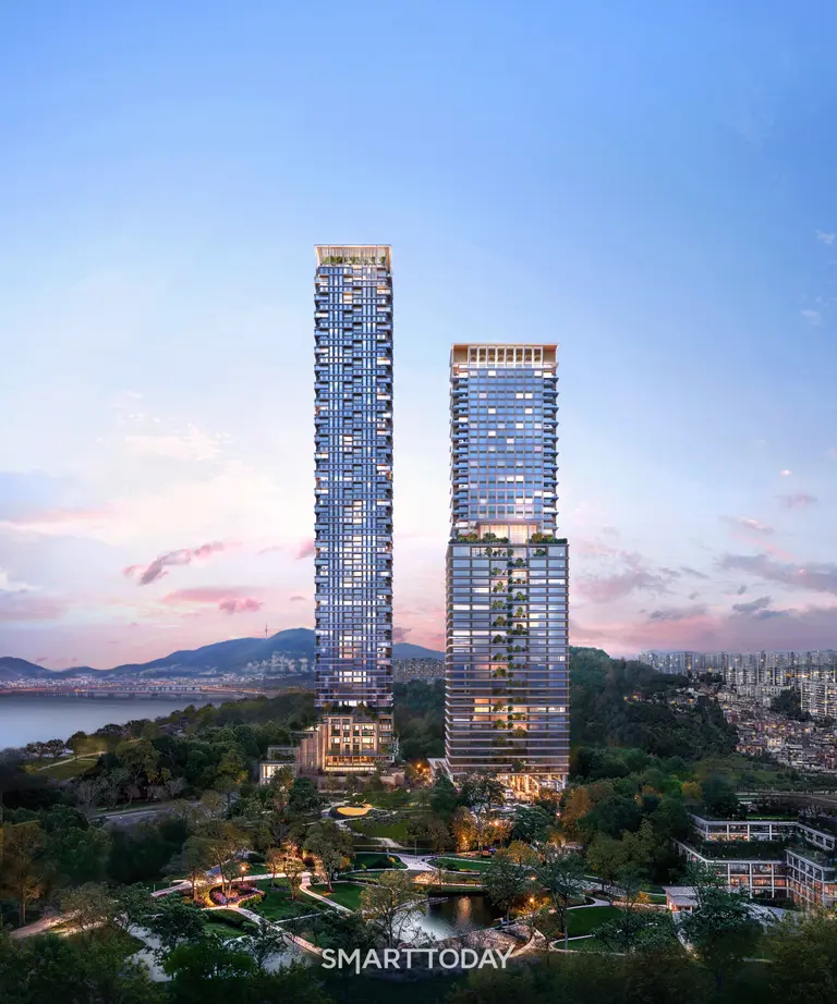 옛 삼표레미콘 성수공장 부지에 최고 79층으로 추진 중인 성수 프로젝트 조감도 (사진제공=삼표그룹)