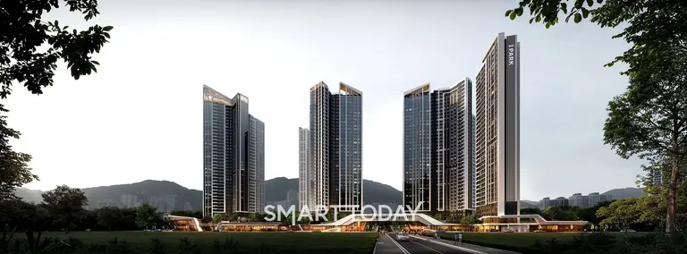 부산 온천5구역 재개발 사업 투시도 (사진=HDC현대산업개발)