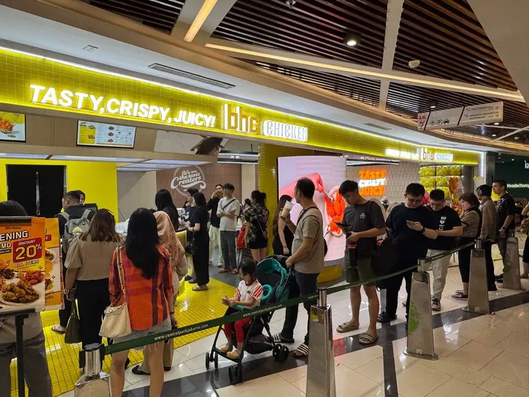 bhc 인도네시아 자카르타 1호점 전경 이미지. (사진=bhc)