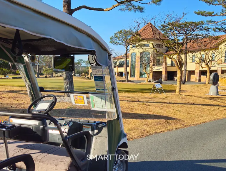 솔라고컨트리클럽 경기관제 솔루션 사용 사진 (사진제공=플럭시티)