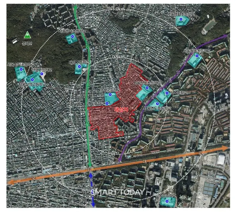 목4동 도심복합사업 예정지구 위치도 (제공=LH)