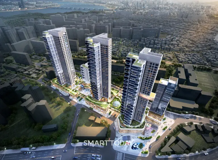 남성역 역세권재개발 사업 조감도