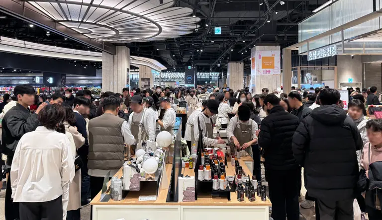 신세계백화점 대구점 교촌 팝업행사 현장