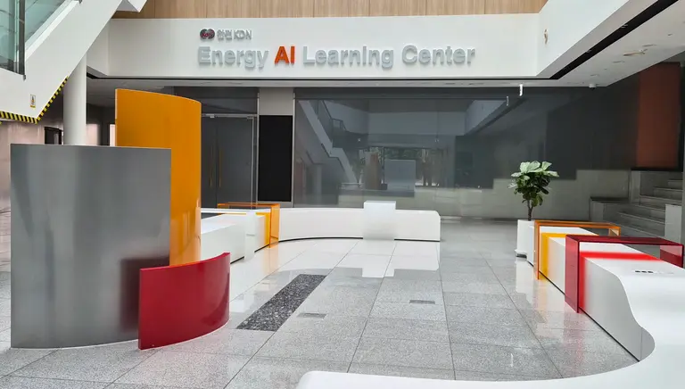 한전KDN 인재개발원에 위치한 AI 교육 공간. (제공 한전KDN) 