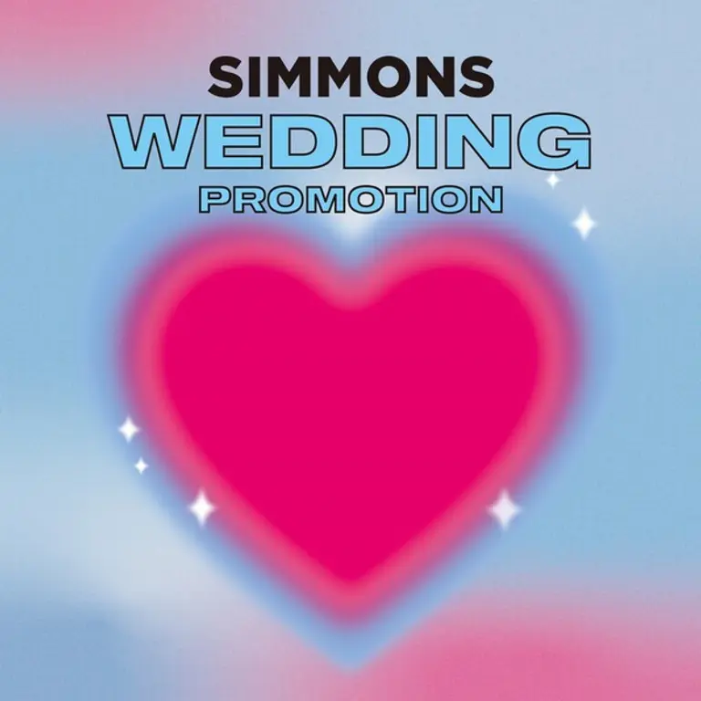 시몬스 침대가 새해를 맞아 ‘웨딩 프로모션’을 전개하다. (사진제공=시몬스)