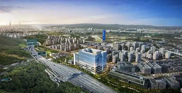 ’현대 테라타워 구리갈매’ 지식산업센터 광역 조감도