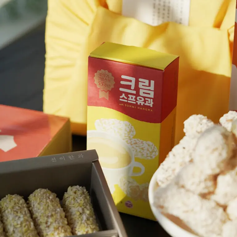 오뚜기 선미한과 협업 이미지