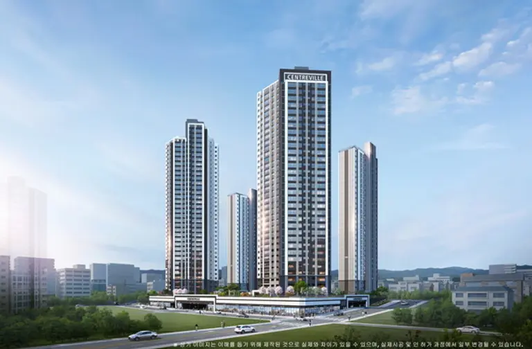 문수로 센트레빌 에듀리체 투시도 (사진=동부건설)