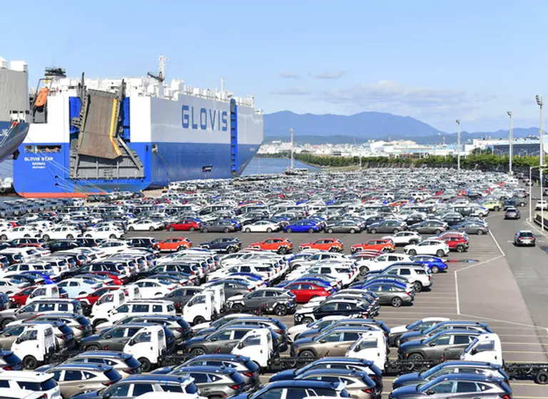 현대차 울산공장 수출선적부두. (제공 현대차) 