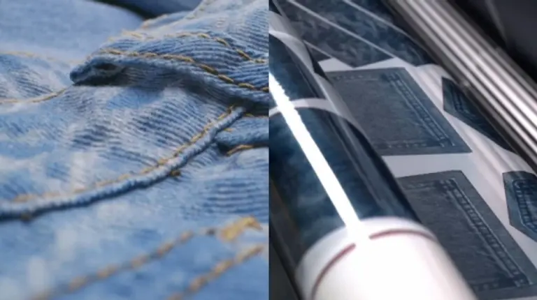 쿨 트랜스퍼 데님 프린팅(Cool Transfer Denim Printing) 기술