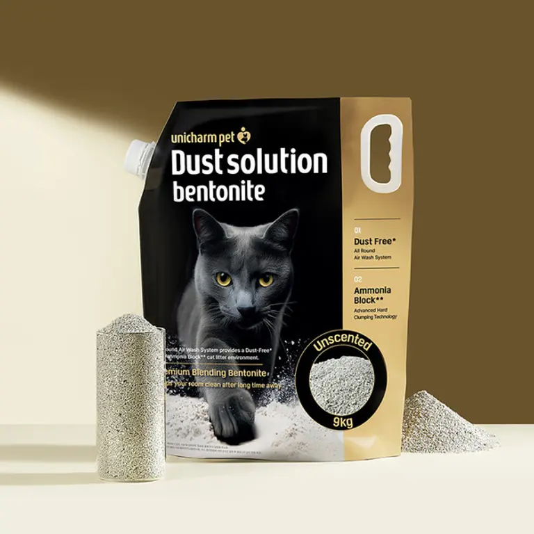 엘지유니참의 프리미엄 고양이 모래 