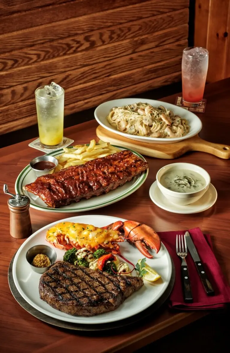 2024년 아웃백에서 가장 많이 팔린 메뉴