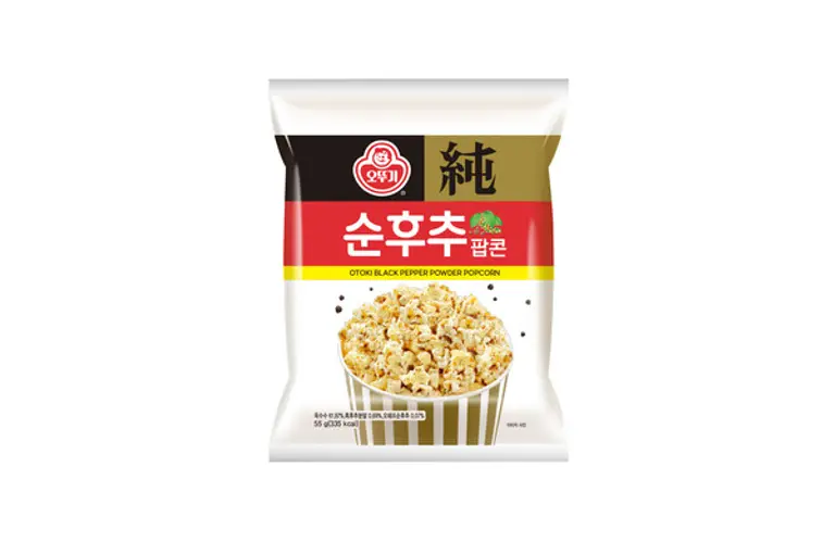 오뚜기 순후추팝콘 시뮬컷