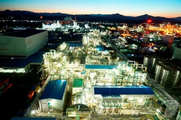 금호석유화학 울산 합성고무공장