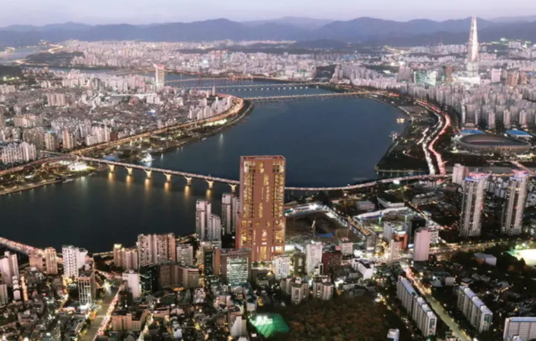 국제교류복합지구 인근에 들어서는 토브 청담 조감도(사진=주성알앤디)