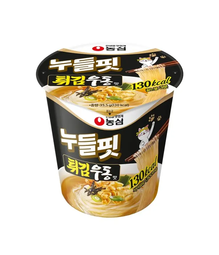 농심 누들핏 튀김우동맛 제품 이미지