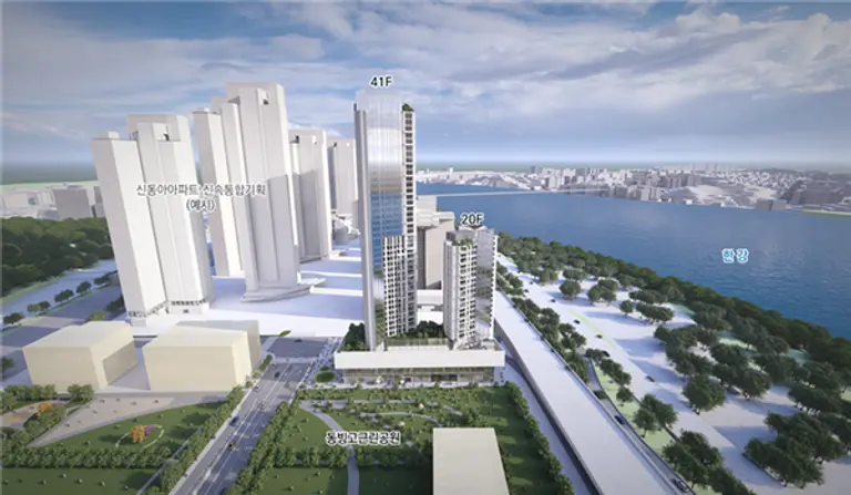 서빙고아파트지구 지구단위계획 조감도 (출처=서울시)