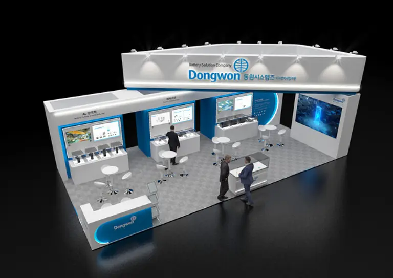 동원시스템즈 ‘인터배터리 2025’ 부스 조감도