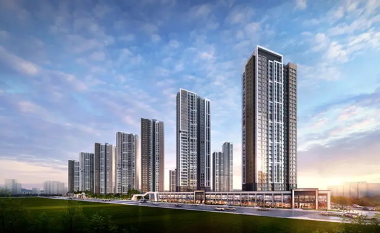 해링턴 스퀘어 산곡역 투시도 (사진=효성중공업·진흥기업)