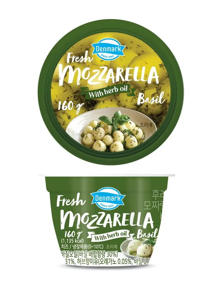 동원F&B, 바질 오일 곁들인 ‘덴마크 후레쉬 모짜렐라 바질’ 출시