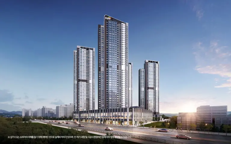 양주역 제일풍경채 위너스카이 투시도 (사진=제일건설)