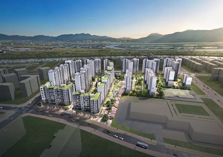 에코델타시티 아테라 조감도