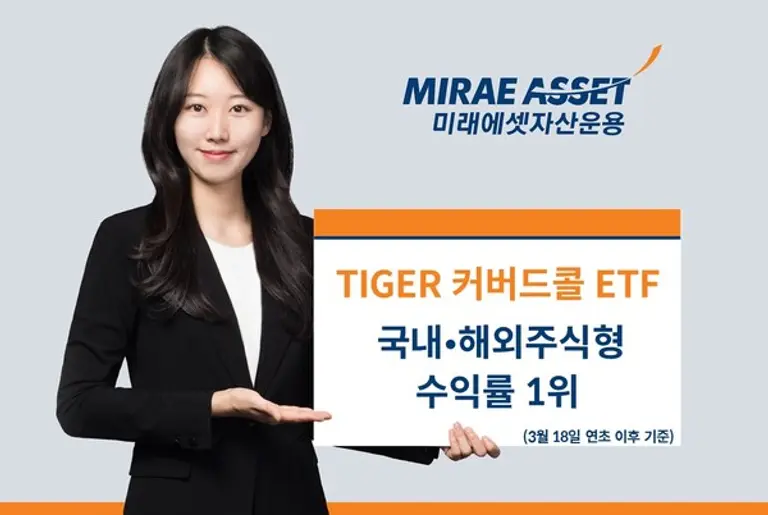 TIGER 커버드콜 ETF 수익률 1위