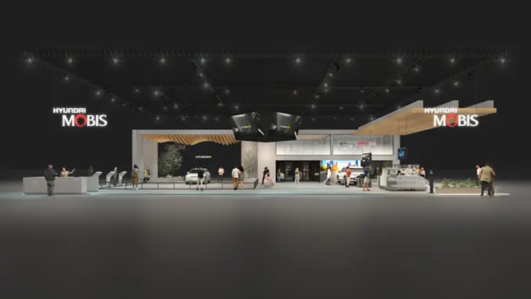 현대모비스 2025 서울모빌리티쇼 부스 조감도
