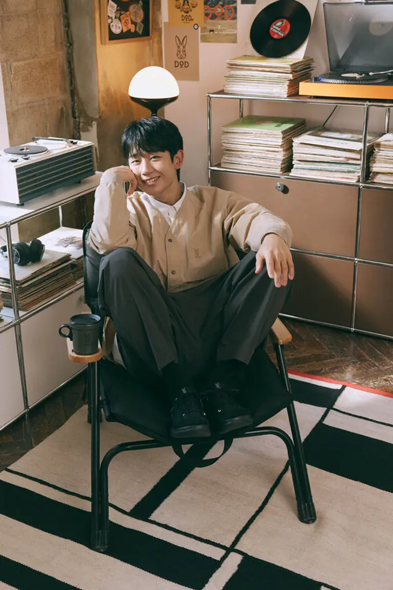 디오디가 배우 정해인과 