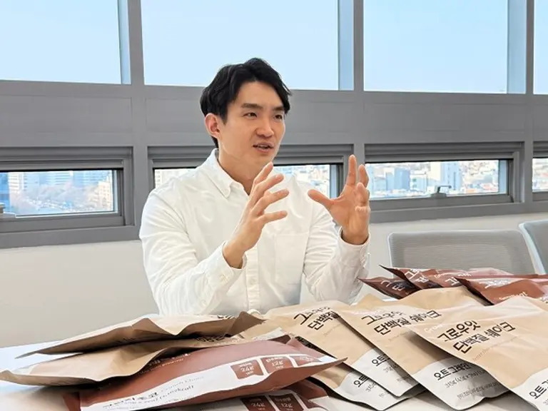 람스타일 신주용 PM이 그로우잇 제품 개발과정에 대해 설명하고 있다. (사진=람스타일)