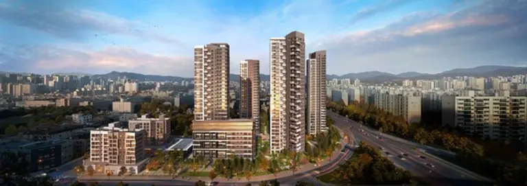 첨부.2 송파 한양3차 재건축 조감도 (사진제공=삼성물산)