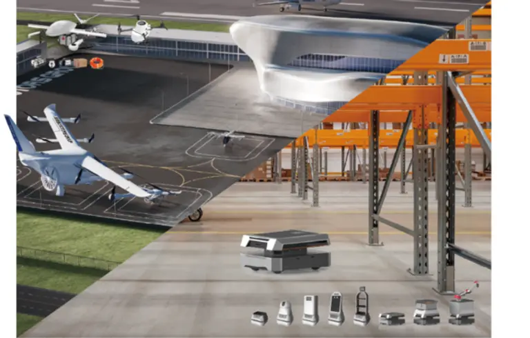 삼보모터스그룹이 선보이는 도심항공모빌리티(H-32)를 포함한 다양한 미래 모빌리티