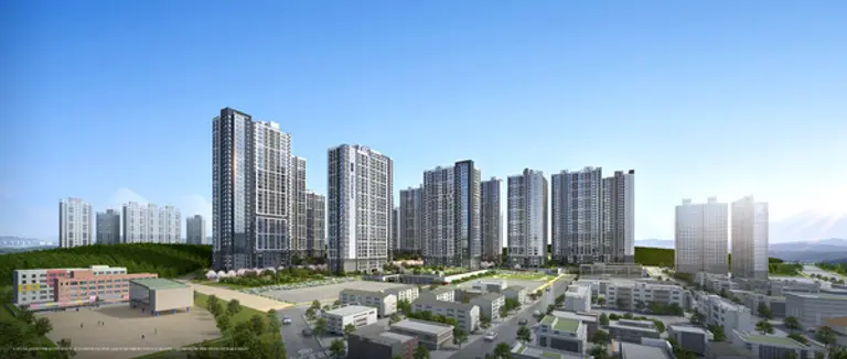 고양 더샵포레나 투시도 (사진=포스코이앤씨 컨소시엄)