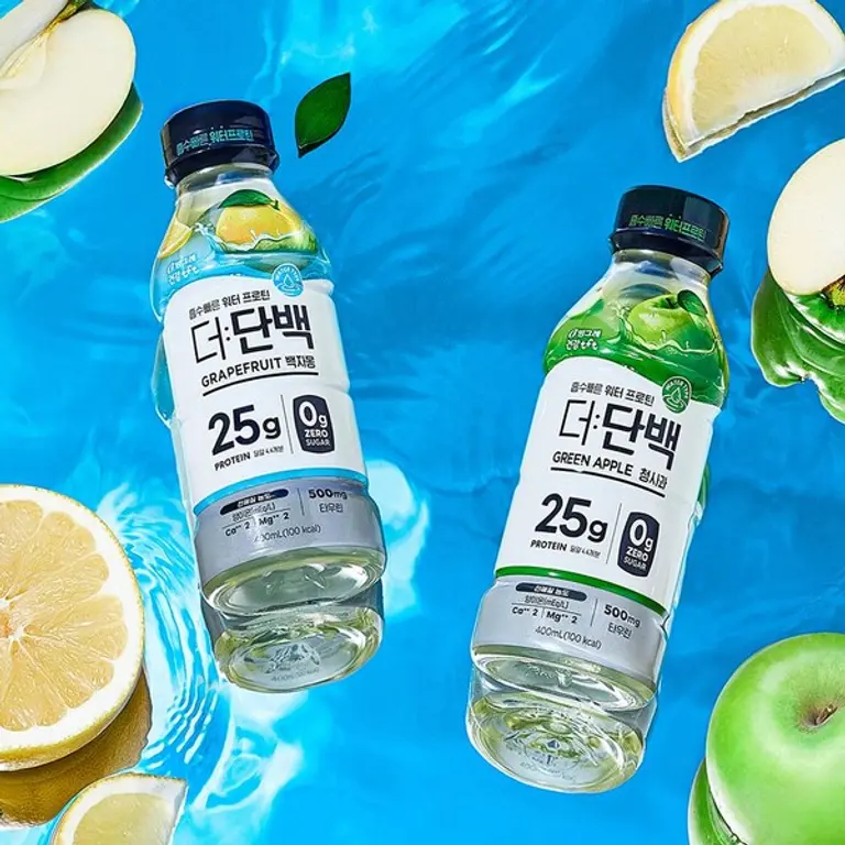 더단백 워터프로틴 청사과, 백자몽 2종 출시